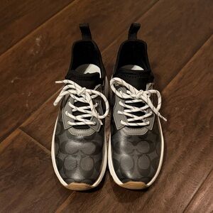 Coach Black and Gray Sneakers